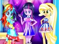 თამაში Equestria Girls საშუალო სკოლის უნიფორმა ონლაინ