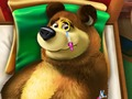 თამაში მაშა და დათვი Surgery  ონლაინ
