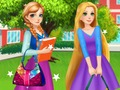 თამაში Princess Disney College ჩანთა  ონლაინ