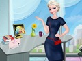 თამაში Elsa Job Dress Up null  ონლაინ