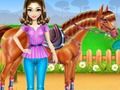 თამაში Horse Care და ველოსიპეტით  ონლაინ