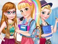 თამაში Disney Girls თავში სკოლა  ონლაინ