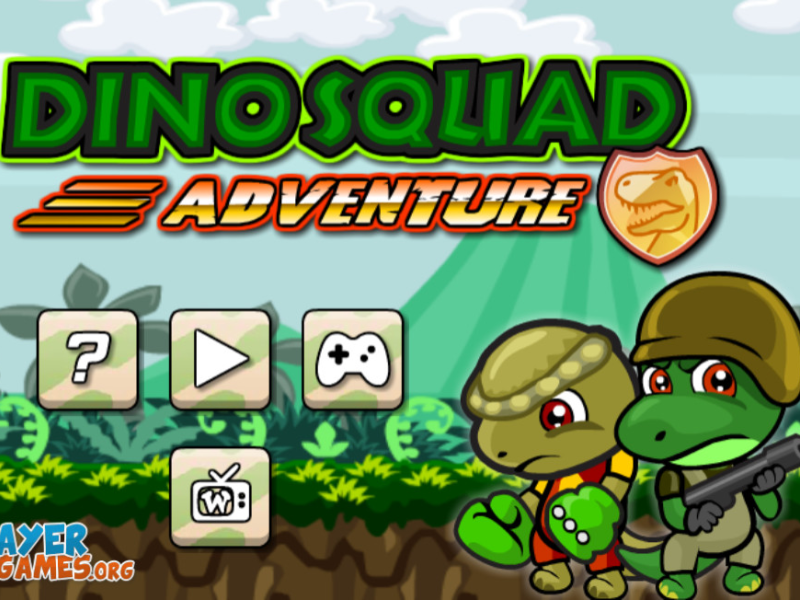 თამაში Dino Squad სათავგადასავლო  ონლაინ
