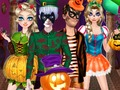 თამაში Disney კოლეჯი ჰელოუინი ბურთი  ონლაინ