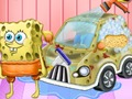 თამაში Spongebob მანქანის დასუფთავება  ონლაინ