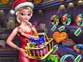 თამაში ყინულის დედოფალი Shopping Xmas საჩუქარი  ონლაინ