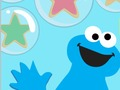 თამაში 123 სეზამის ქუჩა: Cookie- ს ფერი აფეთქება  ონლაინ