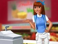 თამაში სუპერ ბაზარი მოლარე Girl  ონლაინ