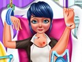 თამაში Ladybug ფეხის ქირურგია  ონლაინ