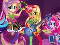 თამაში Equestria Girls: ბრძოლა Bands  ონლაინ