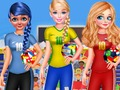 თამაში BFF Princess ხმის მიცემა FIFA 2018 კვარტლის ფინალში  ონლაინ