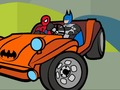 თამაში Superhero მანქანები საღებარი წიგნი  ონლაინ