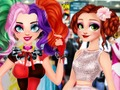 თამაში Disney Princesses Comic Con Cosplay ონლაინ