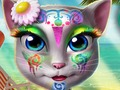 თამაში Kitty Beach მაკიაჟი  ონლაინ