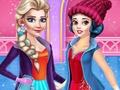 თამაში Princess ზამთრის საქმიანობა  ონლაინ
