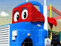 თამაში მანქანა ქალაქი სატვირთო Jigsaw  ონლაინ