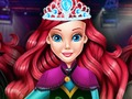 თამაში The Little Mermaid Ariel: ჰელოუინის წვეულება  ონლაინ