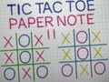 თამაში Tic Tac Toe ქაღალდის შენიშვნა II  ონლაინ