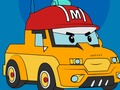 თამაში Robocar Poli საღებარი წიგნი  ონლაინ