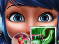 თამაში Dotted Girl Tongue ექიმი  ონლაინ
