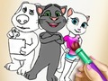 თამაში Kitty საღებარი წიგნი  ონლაინ