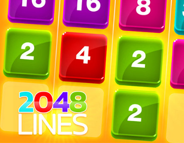 თამაში 2048 ხაზები  ონლაინ