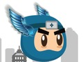თამაში Flappy superhero dunk ონლაინ