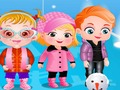თამაში Baby Hazel ზამთრის მოდა  ონლაინ