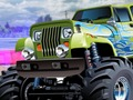თამაში Monster Truck Beach Surfing ონლაინ