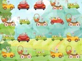 თამაში Bunnies მართვის მანქანები მატჩი 3  ონლაინ