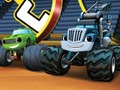 თამაში Blaze და Monster Machines Word ბმულები  ონლაინ