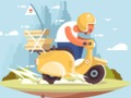 თამაში City Scooter rides jigsaw ონლაინ