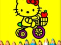 თამაში სკოლაში დაბრუნება: Sweet Kitty Coloring  ონლაინ