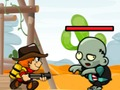 თამაში Cowboy vs zombies ონლაინ