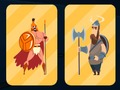 თამაში Spartan And Viking Warriors მეხსიერება  ონლაინ
