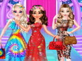 თამაში Princesses სხვადასხვა სტილის Dress მოდის  ონლაინ