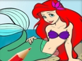 თამაში Princess Mermaid საღებარი თამაში  ონლაინ