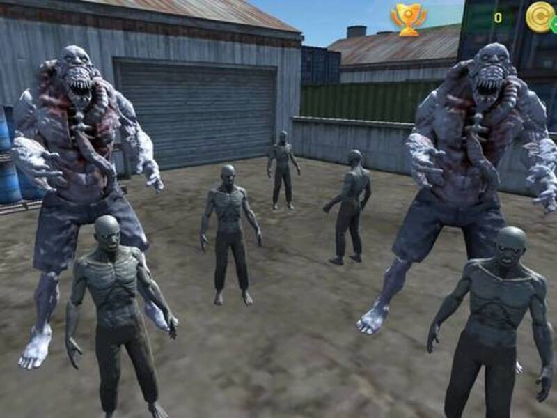 თამაში Zombie Shooter 2 ონლაინ
