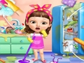თამაში Sweet Baby Girl გასუფთავება ბინძური სახლი  ონლაინ