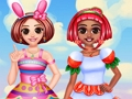 თამაში თამაშის BFF Foodie Cosplay  ონლაინ