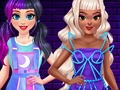 თამაში ონლაინ თამაში BFF Neon Fashion Dress Up  ონლაინ
