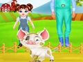 თამაში Baby Taylor Farm Tour ზრუნვის ცხოველები  ონლაინ