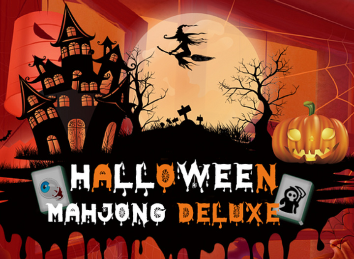 თამაში ჰელოუინი Mahjong Deluxe  ონლაინ