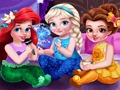 თამაში ონლაინ თამაში Toddler Princesses Slumber Party  ონლაინ