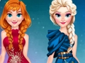 თამაში Sisters Glam Winter Ball # მომზადება  ონლაინ