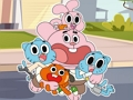 თამაში World of Gumball საღებარი თამაში  ონლაინ
