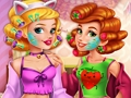 თამაში ონლაინ თამაში Boho Princesses უძრავი Makeover  ონლაინ
