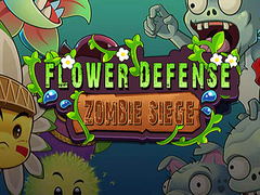 თამაში ყვავილების თავდაცვის Zombie Siege  ონლაინ