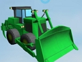 თამაში Bulldozer Crash Race ონლაინ