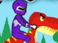 თამაში Power Rangers T-Rex Runner ონლაინ